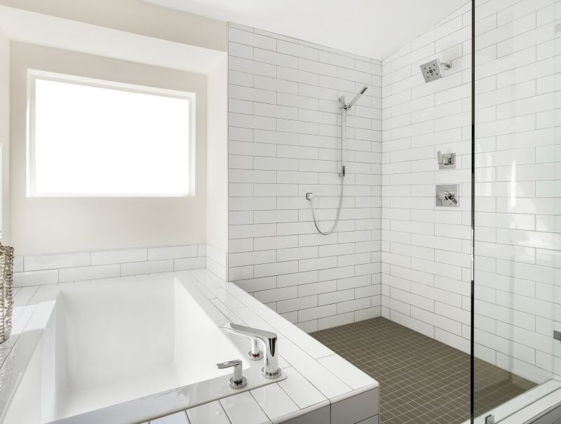 Shower Niche with Accent Tiles
